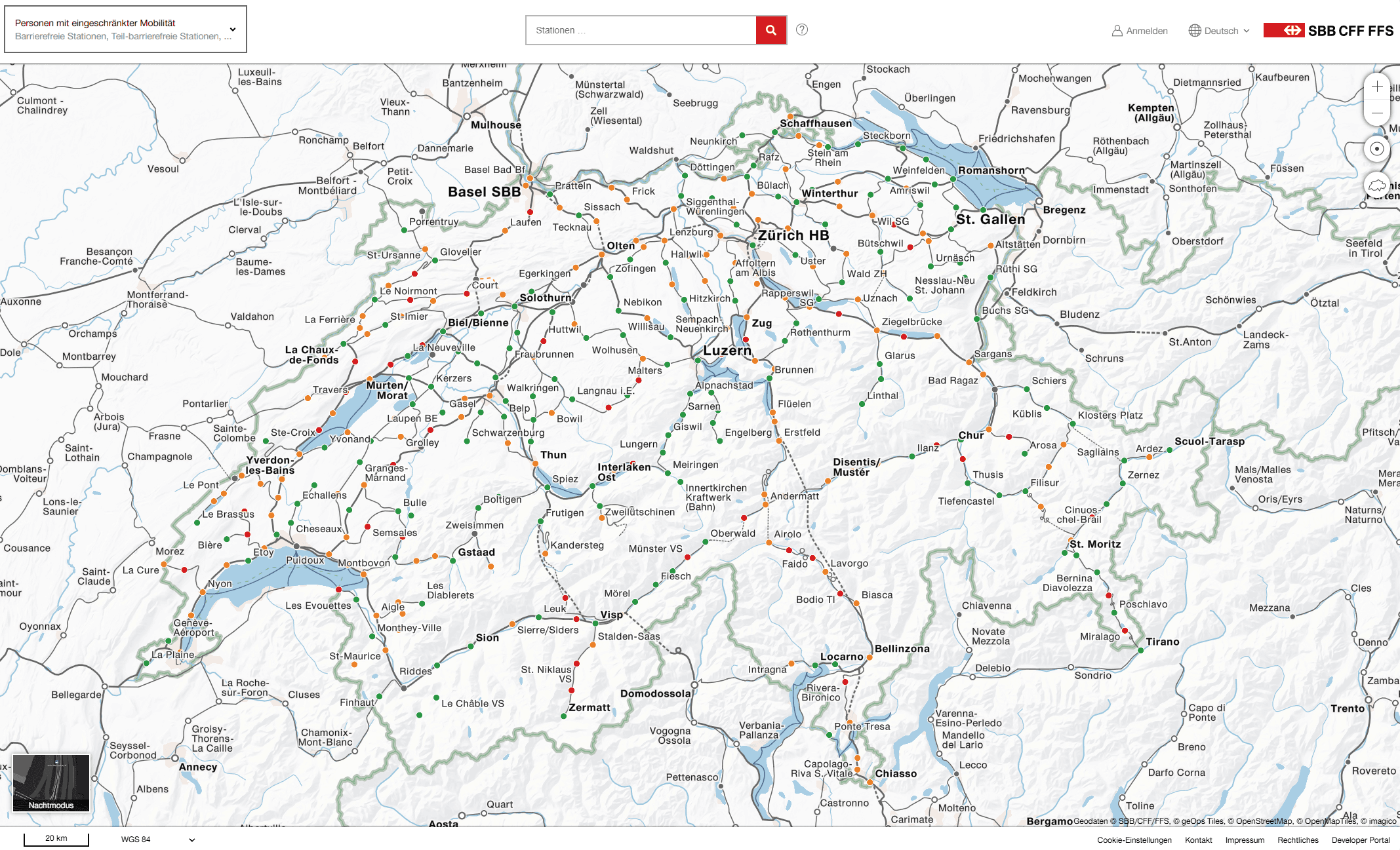 Barrierefrei und Karten: Geht das? Ja, das geht. 